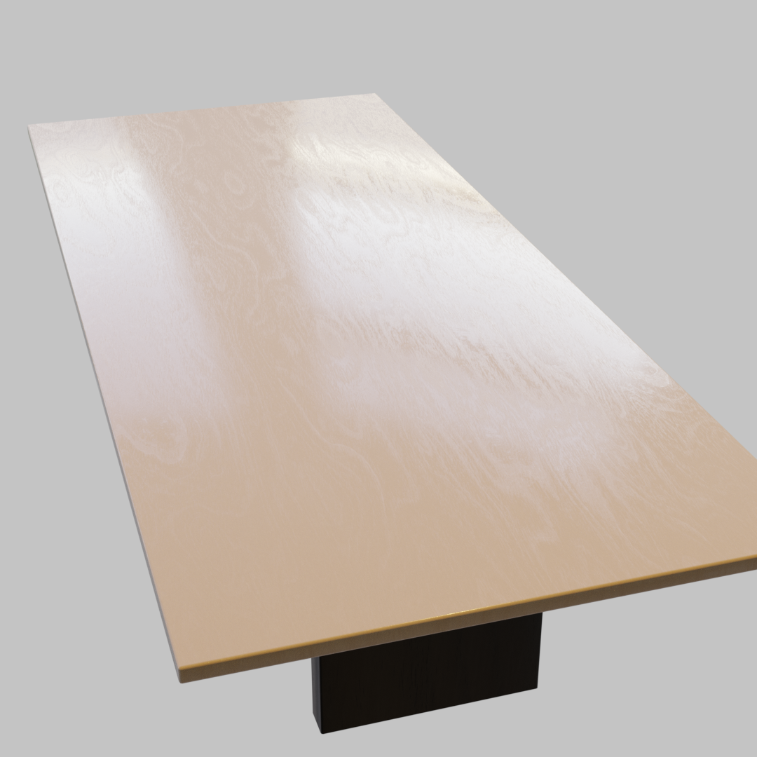 Boardroom Tables Low Poly preview image 1